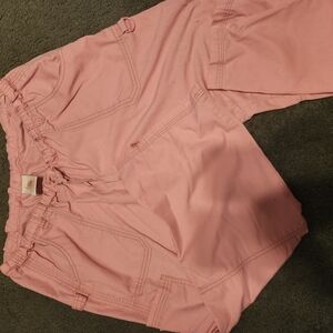 Koi Pink Cargo Scrub Pants